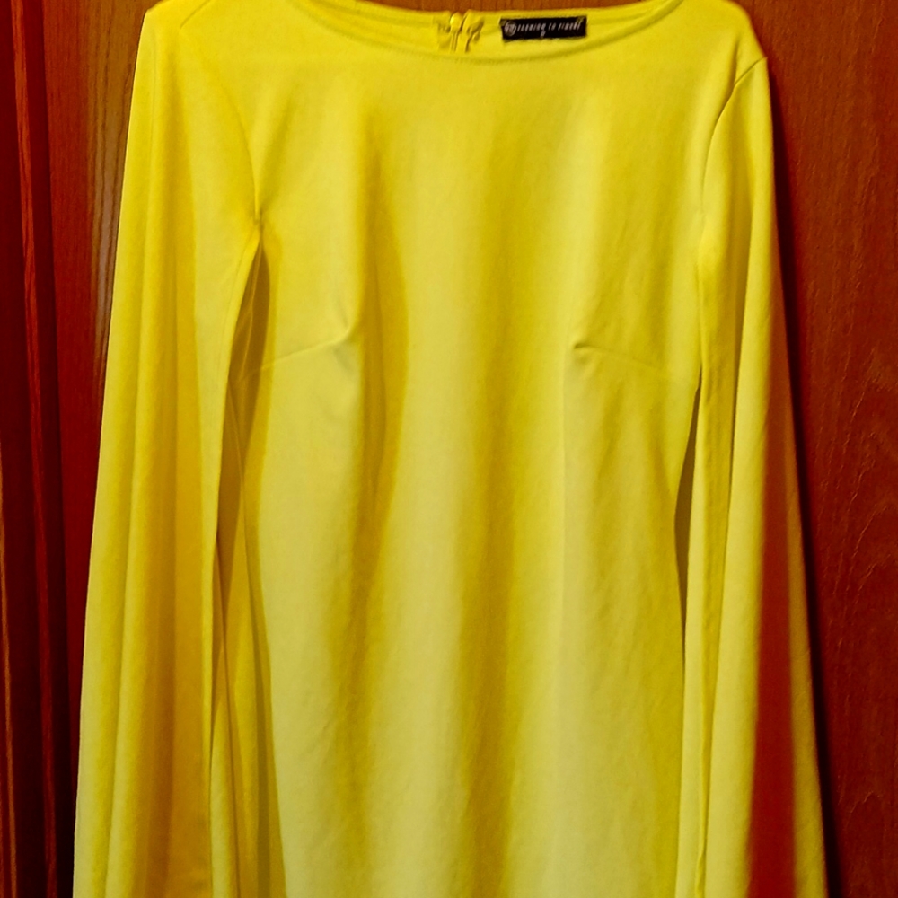 FTF Cape Sleeve Dress